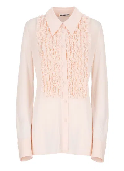 Jil Sander Shirts In Pink