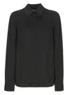 Jil Sander Long Sleeve Shirt In Black