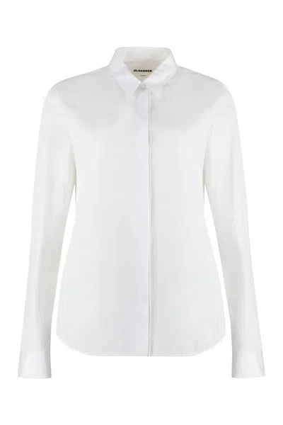 JIL SANDER JIL SANDER MONDAY COTTON POPLIN SHIRT