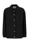 Jil Sander Women Black Cotton Windbreaker In Black