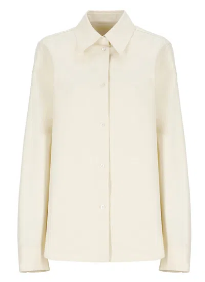 Jil Sander Shirts In Beige