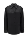 Jil Sander Shirt With Pointed Collar In Black