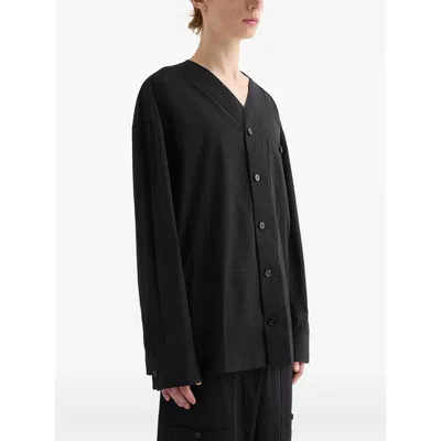 JIL SANDER SHIRTS BLACK