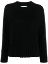 Jil Sander Woman Sweater Black Size 6 Cashmere In Black