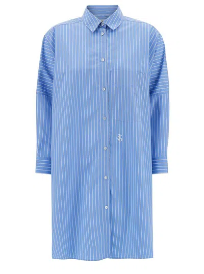 Jil Sander Shirts In Blue