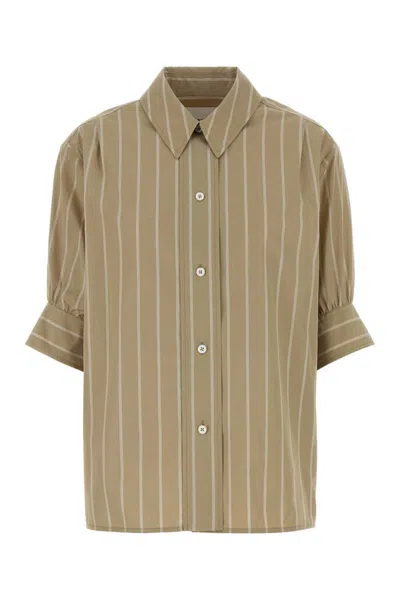 Jil Sander Shirts In Brown