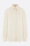 Jil Sander Cotton Poplin Shirt In Cream