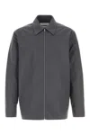 Jil Sander Poplin Shirt Collar Design Long Sleeves In Gray