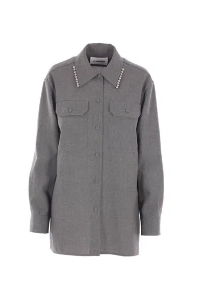 Jil Sander Shirts In Gray