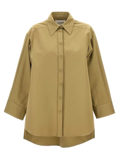 Jil Sander Shirts In Green