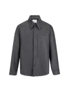 Jil Sander Wool Shirt In Grey