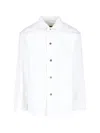 Jil Sander Buttoned Shirt In White