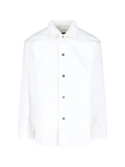 Jil Sander Buttoned Shirt In White