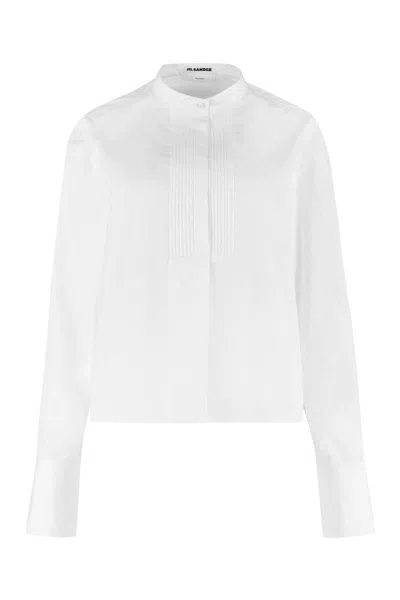 Jil Sander Women's White Thursday Shirt Plate