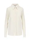Jil Sander Cotton Poplin Shirt In White