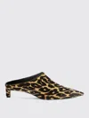 Jil Sander Pointy Leopard-print Calf Hair Mules In Multi