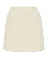 Jil Sander Short Skirt In White