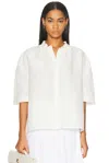 Jil Sander Short Sleeve Blouse In Multi