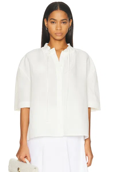 Jil Sander Short Sleeve Blouse In Multi