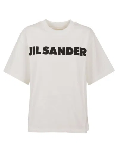 Jil Sander Short-sleeve Cotton T-shirt In White