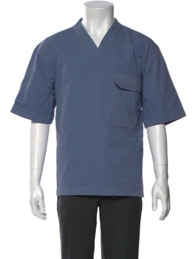 Pre-owned Jil Sander Short Sleeve Shirt In Blue