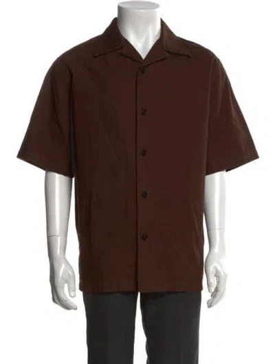 Pre-owned Jil Sander Short Sleeve Shirt In Brown
