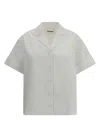 Jil Sander Short Sleeve Shirt In White