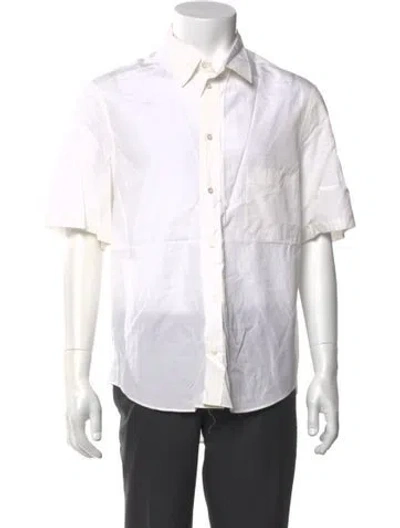 Pre-owned Jil Sander Short Sleeve Shirt In White