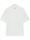 Jil Sander Short-sleeve Shirt In White