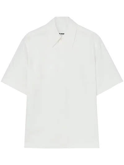 Jil Sander Short-sleeve Shirt In White