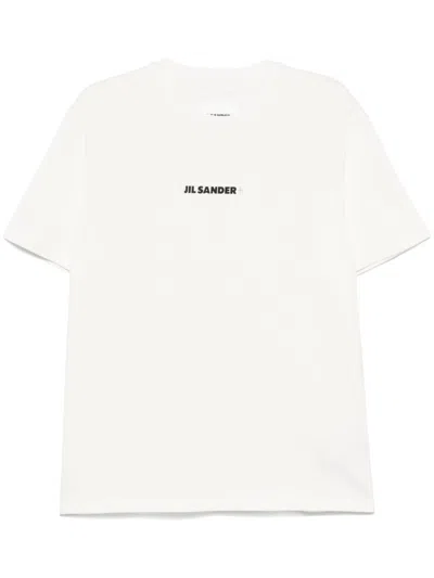 JIL SANDER JIL SANDER SHORT SLEEVE T-SHIRT CON LOGO