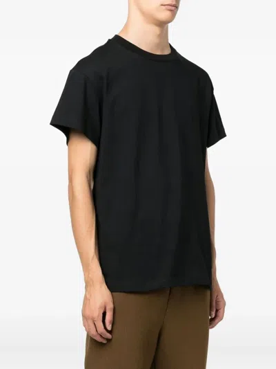 Jil Sander Short-sleeve T-shirt (pack Of Three) In Black