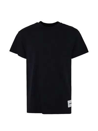 Jil Sander Short-sleeved T-shirt In Black