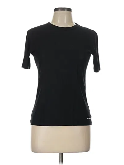 Pre-owned Jil Sander Short Sleeve T-shirt In Black