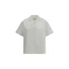 Jil Sander Short Sleeve Shirt In White