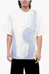 Jil Sander Short Sleeved Fire Extinguisher Printed T-shirt
