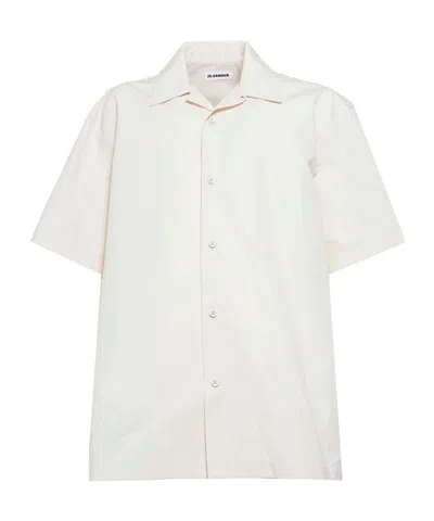 JIL SANDER JIL SANDER SHORT-SLEEVED POPLIN SHIRT