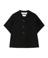 Jil Sander Jacket 64 Casual Jacket In Black Viscose In Black