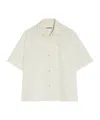 Jil Sander Short Sleeves Shirt In White