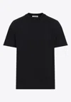 Jil Sander Cotton T-shirt In Black