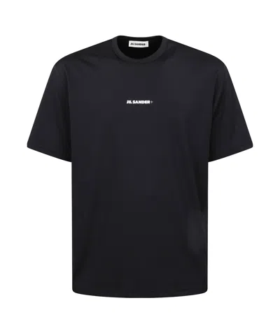 Jil Sander Short-sleeved T-shirt In Black