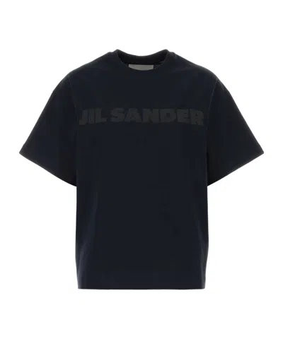 Jil Sander Short-sleeved T-shirt In Black