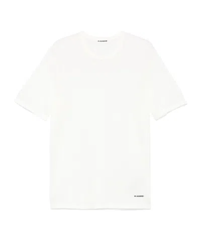 Jil Sander Short-sleeved T-shirt In White