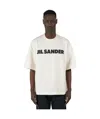 Jil Sander Logo-print Cotton T-shirt In White