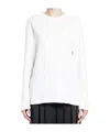 Jil Sander Long Sleeves In White