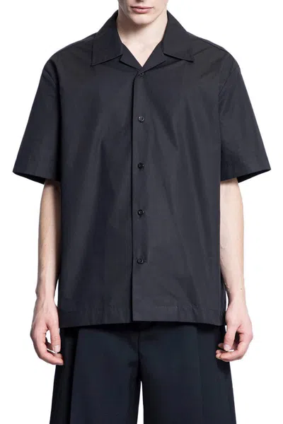 Jil Sander Black Boxy-fit Shirt