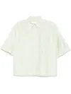 Jil Sander Short-sleeved Shirt In 绿色