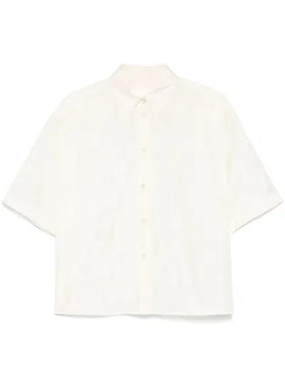 Jil Sander Short-sleeves Shirt In Neutrals