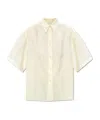 Jil Sander Shirt In Beige Silk In White