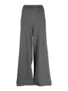 Jil Sander Wide Leg Pants With Drawstring Waistband